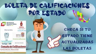 BOLETA DE CALIFICACIONES ONLINE 2019  2020 [upl. by Ymassej]