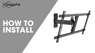 WALL 3325 WALL 3345  FullMotion TV wall mount  Vogels [upl. by Buskirk]