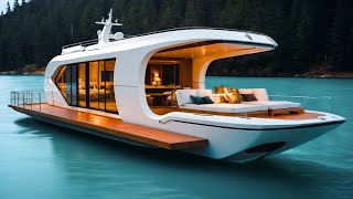 AMAZING HOUSEBOAT YOU NEED TO SEE [upl. by Ainola]