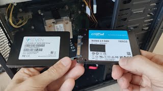 Festplatte SSD am PC wechseln und Windows neu installieren  so einfach gehts [upl. by Ardnalak]