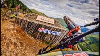 POV  WINNING RUN at Red Bull Hardline 2022 💥 [upl. by Annaerdna]