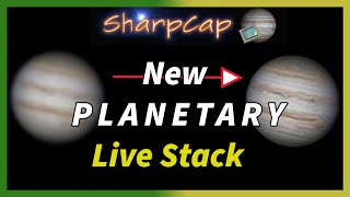 Planetary Astrophotography  Live Stacking in SharpCap [upl. by Sybyl]