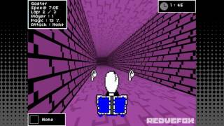 WD Gaster Gameplay  Undertale Racer UnderRacer [upl. by Elo]