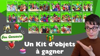 Jeu concours  Un Kit dobjets Les Sims 4 à gagner 🎁 [upl. by Huxley337]