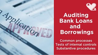 Auditing bank loans and borrowings [upl. by Burk]