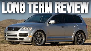 VW Touareg 50 V10 TDi  Long Term Owners Review  Pros and Cons Economy Servicing Reliability [upl. by Loar]