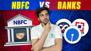 Difference between NBFC and bank How They Work  Hindi [upl. by Edna]