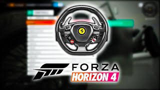 Installation and Setup Thrustmaster t80 ferrari 488 gtb Steering Wheel  Forza Horizon 4 [upl. by Ballard488]