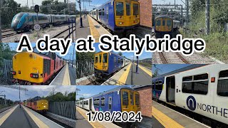 A Day Of Disruption ￼at Stalybridge  Test Train [upl. by Marnia]