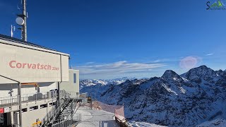 Corvatsch Skiarea il TOP dellEngadina  281222 [upl. by Mays]