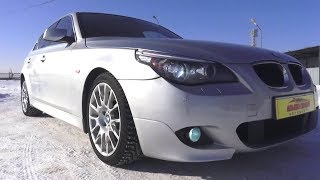 2004 BMW 525i E60 Обзор интерьер экстерьер двигатель [upl. by Si299]