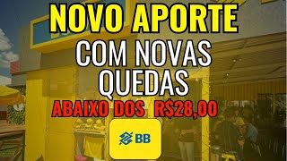 NOVO APORTE EM BBAS3 NO PÃ“S DESDOBRAMENTO E BBSE3 PODE CHEGAR A R4400 E ALTA EM VALEE E CMIN3 [upl. by Ohploda]