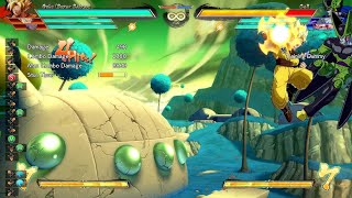 DBFighterZ Stylish SSJ Goku SSJ Blue Vegeta Beerus TOD [upl. by Aicirpac]