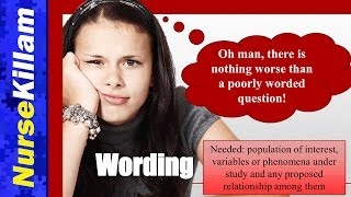 How to Critique the Relevance Wording and Congruence of Research Questions [upl. by Durr446]