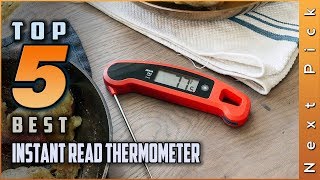 Top 5 Best Instant Read Thermometer Review in 2023 [upl. by Meunier987]