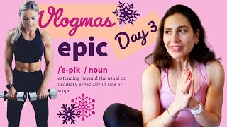 HONEST 💖 positive review of Caroline Girvans EPIC Program  Vlogmas Day 3 ❄ [upl. by Suivat285]