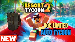 UGC LIMITED Resort Tycoon 2 Script  Auto Tycoon Summer Camp Event [upl. by Nomyaw]