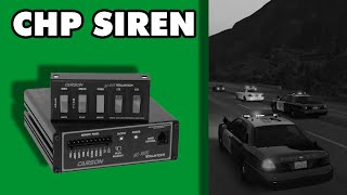 AUTHENTIC CHP SIREN  LSPDFR 03 [upl. by Iloj]