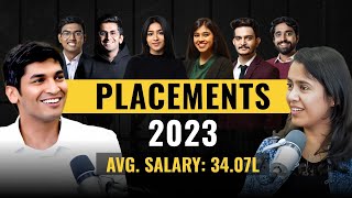 Deep Dive Into Placements 2023  Average Salary 3407 LPA [upl. by Oirramaj573]