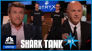 Robert Herjavec Challenges Mr Wonderfuls Offer  Shark Tank In 5 [upl. by Resneps]