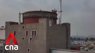 UN team arrives at Russianheld Zaporizhzhia nuclear plant in Ukraine despite delays [upl. by Meridith]