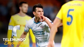 El debut perfecto de Hirving Lozano en Champions  UEFA Champions League  Telemundo Deportes [upl. by Gentilis898]