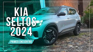 Kia Seltos 2024  Un diseño totalmente renovado primer encuentro en México [upl. by Neelrihs]