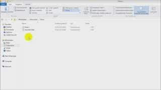 Windows 8 versteckte Dateien sichtbar machen [upl. by Ilecara412]