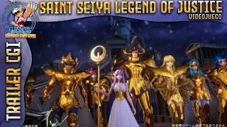 Trailer CGI del videojuego Saint Seiya Legend of Justice [upl. by Ellmyer]