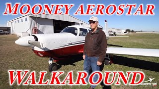 Aerostar Mooney M20F Walkaround Mark Danielson [upl. by Natalya]