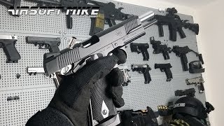 ASG STI 1911A1 AIRSOFT SHELL EJECTING GBB RSS Unboxing Review [upl. by Irrem508]