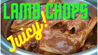 How to marinate lamb chops for bbq Indian style  Juicy  succulent spicy [upl. by Stuckey]