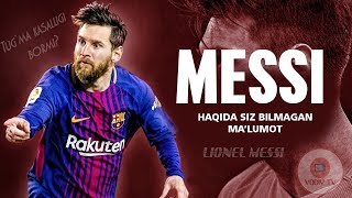 LIONEL MESSI TUGMA KASALMI   MESSI HAYOTI  MESSI HAQIDA SIZ BILMAGAN MALUMOTLAR VA FAKTLAR [upl. by Auqinimod]