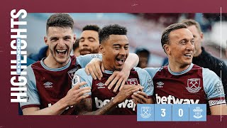 EXTENDED HIGHLIGHTS  WEST HAM UNITED 30 SOUTHAMPTON [upl. by Irafat]