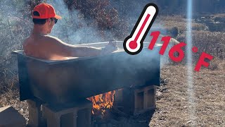 WoodFired Hot Tub Part 1 [upl. by Armyn]