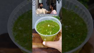 Drink before workout by Nitesh sir ❤️ shorts viral recipe drink [upl. by Cram]