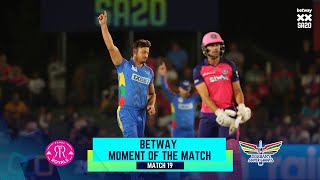 Betway Moment of the Match  Match 19  Marcus Stoinis PRvDSG [upl. by Cari]