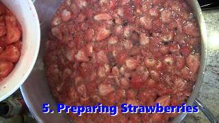 Rhubarb Strawberry Wine with Malbec Grape Skins [upl. by Quintessa]