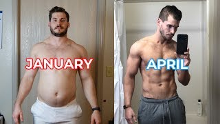 My 3 Month Body Transformation Timelapse 202lbs160lbs [upl. by Eirehc283]