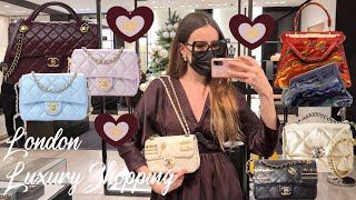 IM BACK Last London Luxury Shopping Vlog of the Year Come Shopping With Me at Harrods amp Chanel [upl. by Neemsay]