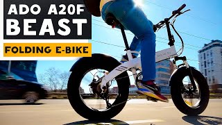 There’s Finally a FUN and Affordable Folding Ebike  Hovsco HovBeta Review [upl. by Atiekal]