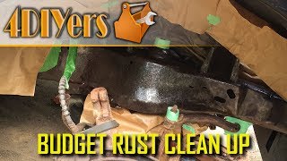 How to Clean up Frame Rust on a Budget [upl. by Eecram137]