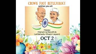 Crown Foot Reflexology  for Better Health Happiness and Relaxation [upl. by Lattonia]