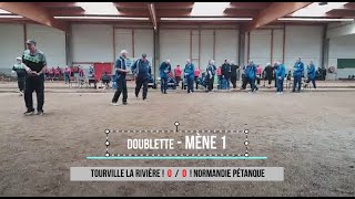 CDC  Doublette  Vétérans  Tourville la rivière VS Normandie Pétanque  le 14052024 [upl. by Adnanref]