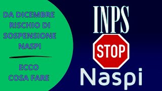 NASPI BLOCCATA  ECCO COSA FARE [upl. by Annail]