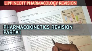 pharmacokinetics revision part1  Lippincott pharmacology revision videos [upl. by Ahsaekal231]