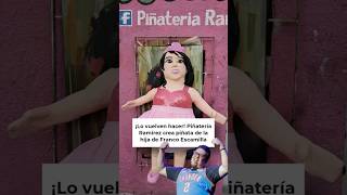 Piñatería Ramírez crea piñata de la hija de Franco Escamilla 🪅👗🇲🇽 mexico shortvideos chisme [upl. by Hedvige3]