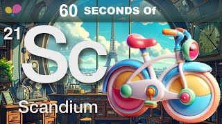 21 Scandium from your 60Second Science [upl. by Aicella]