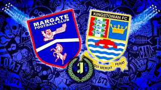 HIGHLIGHTS  LEAGUE20  Margate FC v Kingstonian FC H  16th December 2023 [upl. by Hendon852]