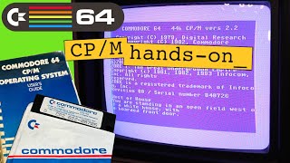 Commodore C64 amp CPM handson Part 22 cp7mber [upl. by Kiraa]